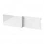 Nuie L-Shaped Bath Front Panel 540mm H x 1700mm W - Gloss White