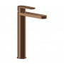 Nuie Binsey Tall Mono Basin Mixer Tap - Brushed Bronze