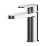 Nuie Binsey Mini Mono Basin Mixer Tap with Push Button Waste - Chrome