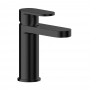 Nuie Binsey Mono Basin Mixer Tap with Push Button Waste - Matt Black