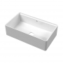 Nuie Butler Kitchen Sink 1.0 Bowl with Ledge 795mm L x 460mm W - White