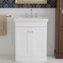 Classique 600mm 2-Door Floor Standing Vanity Unit with Fireclay Basin