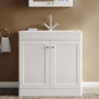Classique 800mm 2-Door Floor Standing Vanity Unit with Stone Basin