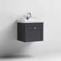 Classique Traditional 500mm 1-Drawer Wall Hung Vanity Unit