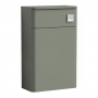 Nuie Core Back to Wall WC Toilet Unit 500mm Wide - Satin Green