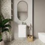 Core 400mm 1-Door Wall Hung Vanity Unit