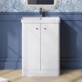 Core 600mm 2-Door Floor Standing Vanity Unit