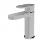 Nuie Cyprus Fluted Mono Basin Mixer Tap with Push Button Waste - Chrome