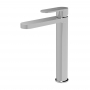 Nuie Cyprus Fluted Tall Mono Basin Mixer Tap - Chrome