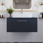 Deco 800mm 1-Drawer Wall Hung Vanity Unit with Countertop