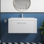 Deco 800mm 1-Drawer Wall Hung Vanity Unit