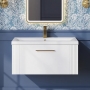 Deco 800mm 1-Drawer Wall Hung Vanity Unit
