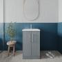 Deco 500mm 2-Door Floor Standing Vanity Unit