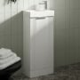 Deco Compact 400mm 1-Door Floor Standing Vanity Unit