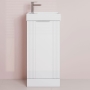 Deco Compact 400mm 1-Door Floor Standing Vanity Unit