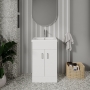 Eden 500mm 2-Door Floor Standing Vanity Unit