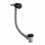 Nuie Freeflow Bath Filler with Pop Up Waste and Overflow - Matt Black