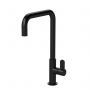 Nuie Kosi Mono Kitchen Sink Mixer Tap Single Lever Handle - Matt Black