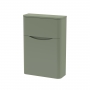 Nuie Lunar Back to Wall WC Toilet Unit 550mm Wide - Satin Green