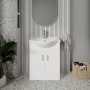 Mayford 650mm 2-Door Floor Standing Vanity Unit