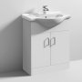Nuie Mayford Bathroom Vanity Unit with Basin 650mm Wide - 1 Tap Hole