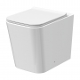 Nuie Orlen Rimless Back to Wall Toilet - Soft Close Seat