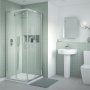 Hudson Reed Pacific Corner Entry Shower Enclosure 800mm x 800mm - 6mm Glass