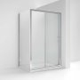 Hudson Reed Pacific Sliding Door Square Shower Enclosure 1000mm x 1000mm with Tray - 6mm Glass