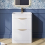 Parade 600mm 2-Drawer Floor Standing Vanity Unit