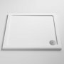 Nuie Pearlstone Square Shower Tray 900mm x 900mm - White