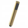 Nuie Round Pencil Shower Handset - Brushed Brass