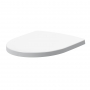 Nuie Round Wrapover Soft Close Toilet Seat - White