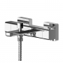 Nuie Windon Wall Mounted Thermostatic Bath Shower Mixer Tap - Chrome