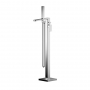 Nuie Windon Freestanding Bath Shower Mixer Tap with Shower Kit - Chrome