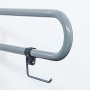 Nymas Removable Toilet Roll Holder - Grey