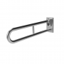 Nymas NymaCARE Friction Hinged Grab Rail with Concealed Back Plate 800mm Length - Satin