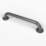 Nymas NymaPRO Stainless Steel Grab Rail 35mm Diameter 450mm Length - Grey