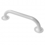 Nymas NymaPRO Round Flange Robust Steel Grab Rail 25mm Diameter 305mm Length - White
