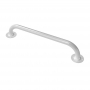 Nymas NymaPRO Round Flange Robust Steel Grab Rail 25mm Diameter 455mm Length - White