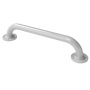 Nymas NymaPRO Round Flange Robust Steel Grab Rail 35mm Diameter 450mm Length - White