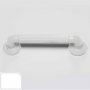 Nymas NymaPRO Plastic Fluted Grab Rail with Concealed Fixings 300mm Length - White