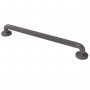 Nymas NymaPRO Plastic Fluted Grab Rail with Concealed Fixings 600mm Length - Grey