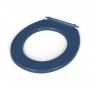 Nymas NymaPRO Toilet Seat Ring Only with Side Transfer Buffers - Dark Blue