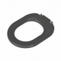 Nymas NymaPro Ring Only Toilet Seat - Dark Grey