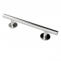 Nymas NymaSTYLE Straight Grab Rail with Concealed Fixings 450mm Length - Satin