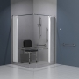 Nymas NymaSTYLE Doc M Shower Pack with Concealed Fixing Grab Rails - Polished