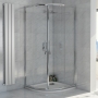 Orbit A8 2-Door Quadrant Shower Enclosure - 8mm Glass
