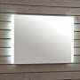 Orbit Berio LED Bathroom Mirror with Demister Pad and Shaver Socket 500mm H x 700mm W