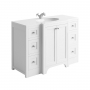 Orbit Brunswick Vanity Unit with Worktop 1200mm Wide