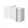 Orbit Brunswick Vanity Unit with Worktop 1500mm Wide